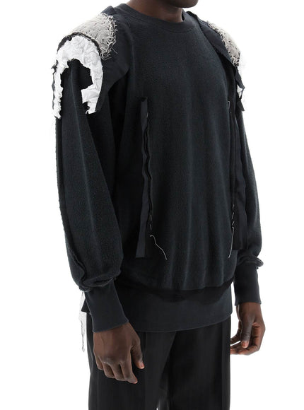 Maison Margiela inside-out sweatshirt