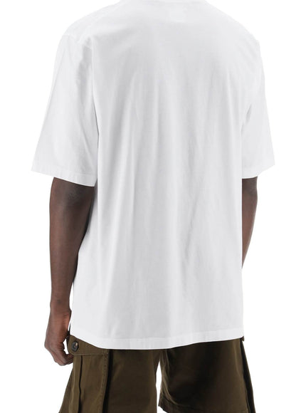 Dsquared2 skater fit printed t-shirt