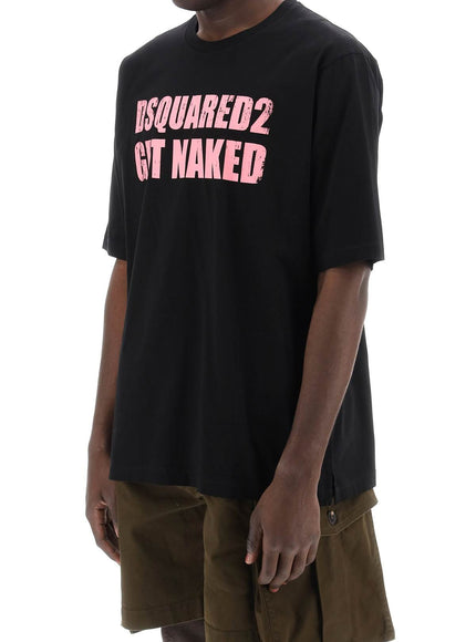 Dsquared2 skater fit printed t-shirt