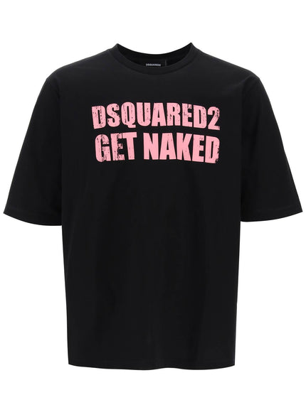 Dsquared2 skater fit printed t-shirt