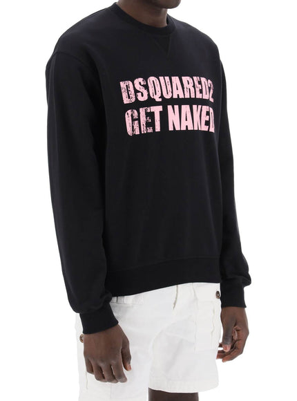 Dsquared2 cool fit printed sweatshirt