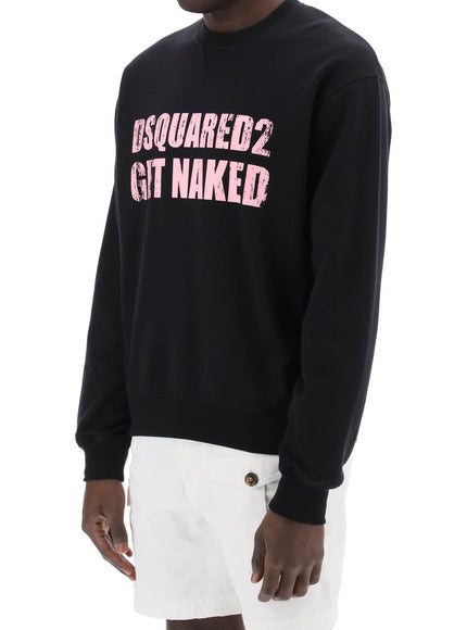 Dsquared2 cool fit printed sweatshirt