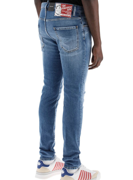 Dsquared2 "medium preppy wash cool guy jeans for