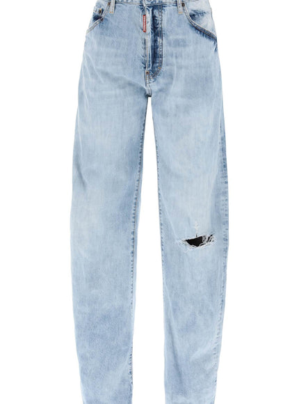 Dsquared2 "oversized jeans with destroyed