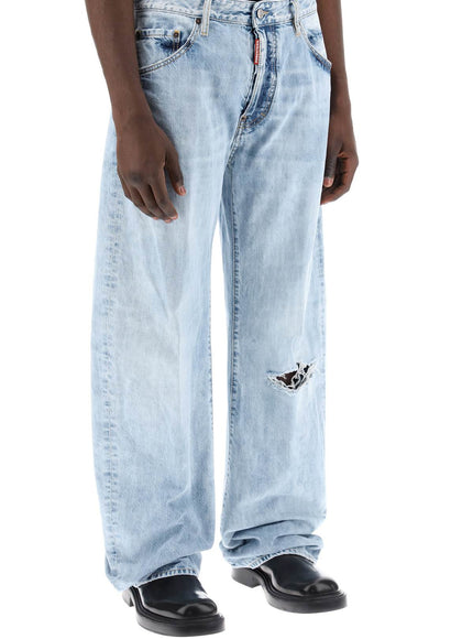 Dsquared2 "oversized jeans with destroyed