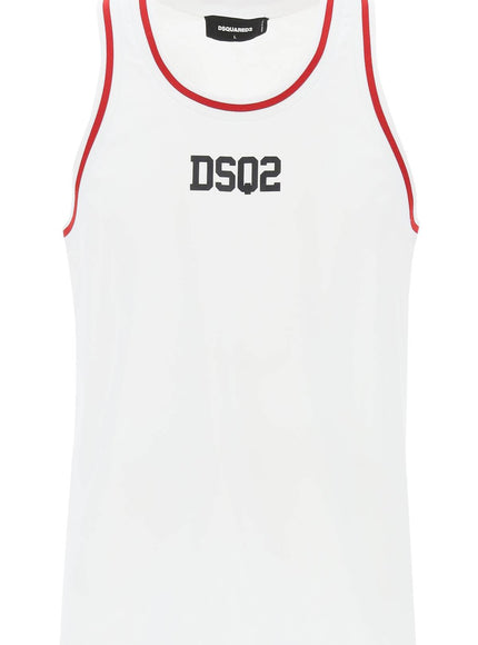 Dsquared2 "cotton dsq2 cool tank