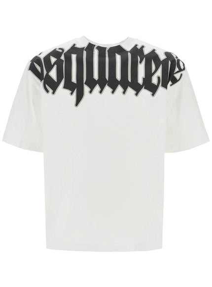 Dsquared2 loose logo print t-shirt with