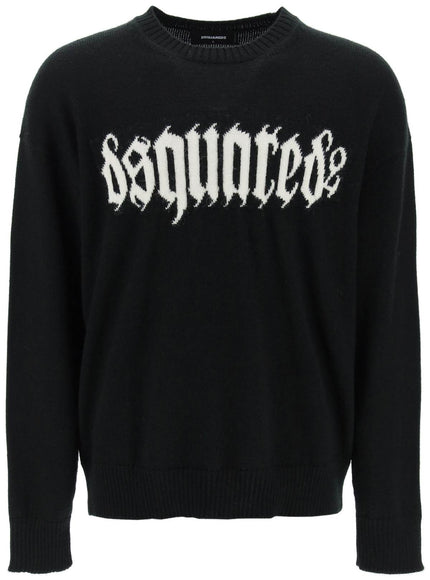 Dsquared2 gothic logo sweater