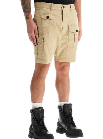 Dsquared2 sexy cargo bermuda shorts for