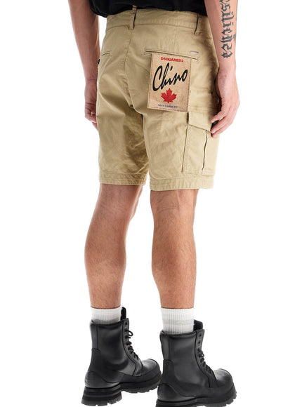 Dsquared2 sexy cargo bermuda shorts for