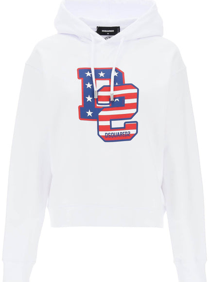 Dsquared2 cool fit hoodie with graphic print