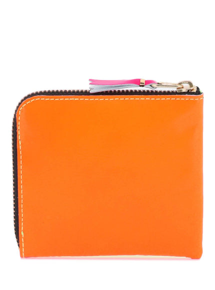 Comme Des Garcons Wallet super fluo small bifold wallet