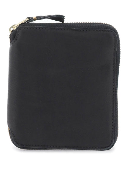 Comme Des Garcons Wallet washed leather zip-around wallet