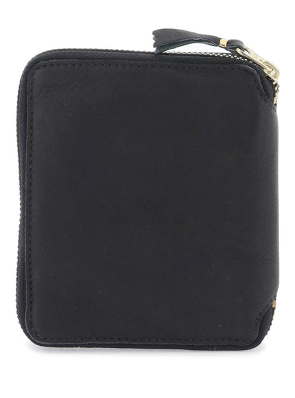 Comme Des Garcons Wallet washed leather zip-around wallet