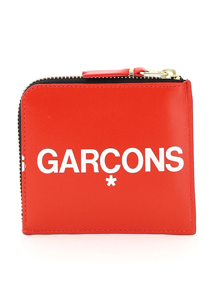 Comme Des Garcons Wallet huge logo wallet