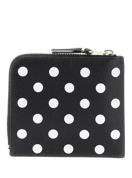 Comme Des Garcons Wallet polka dots wallet