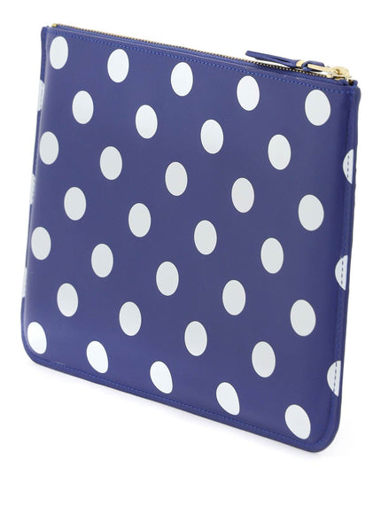 Comme Des Garcons Wallet polka dots pouch