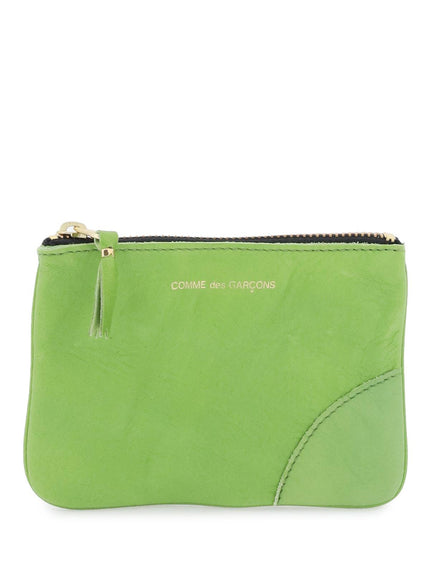 Comme Des Garcons Wallet leather coin purse