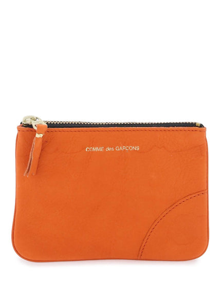 Comme Des Garcons Wallet leather coin purse