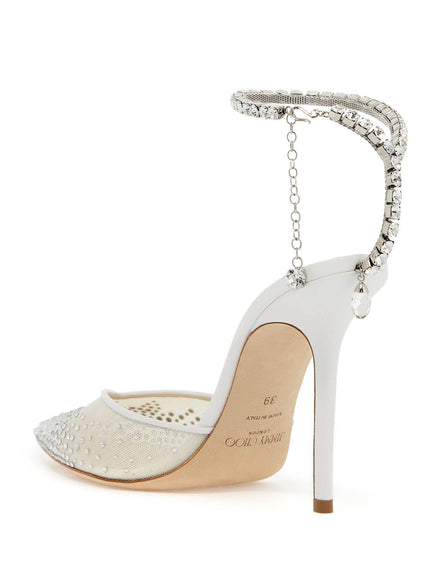 Jimmy Choo saeda 100 pumps with crystals