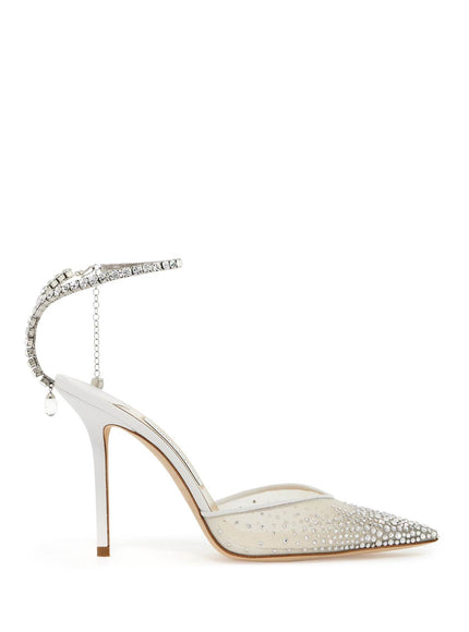 Jimmy Choo saeda 100 pumps with crystals