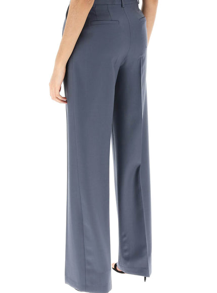 Loulou Studio sbiru double pleat trousers