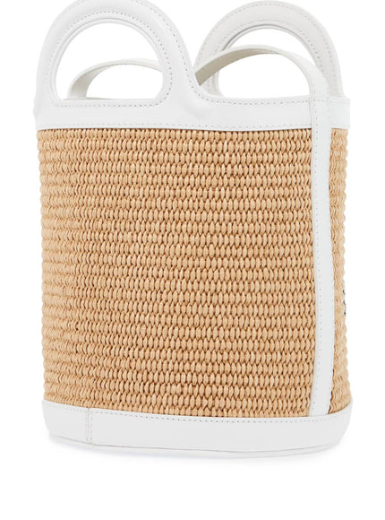 Marni raffia tropicalia bucket bag