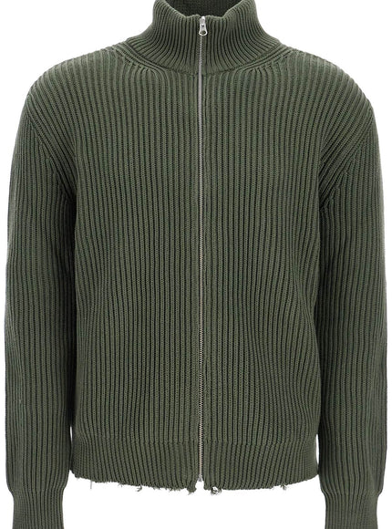 MM6 Maison Margiela cotton cardigan with zipper