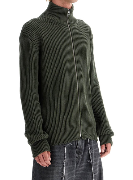 MM6 Maison Margiela cotton cardigan with zipper