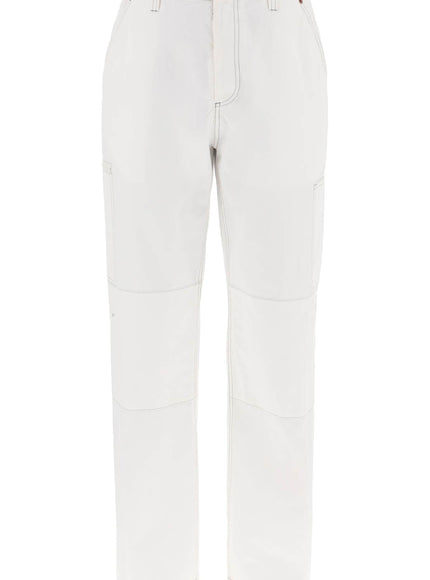 MM6 Maison Margiela wide cotton canvas trousers for men or women