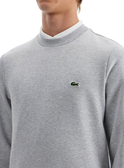 Lacoste classic fit crewneck sweatshirt