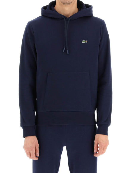 Lacoste hoodie with logo patch