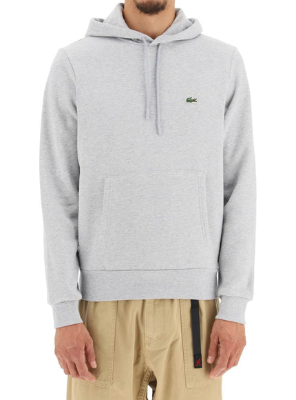 Lacoste hoodie with logo patch