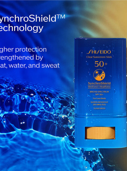 Shiseido Clear Sunscreen Stick SPF 50+
