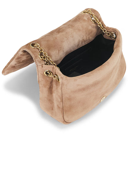 Saint Laurent Mini Jamie 4.3 Suede Shoulder Bag