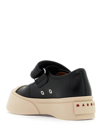 Marni pablo mary jane nappa leather sneakers