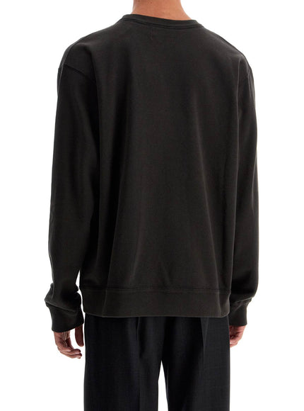 Marant mikoy flocked logo sweatshirt