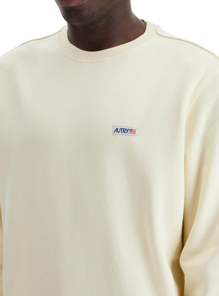 Autry relaxed fit crewneck sweat