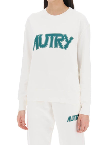 Autry sweatshirt with maxi logo print