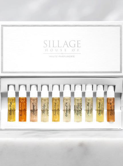 House of Sillage Women's Signature Sample Set 10 x 1.8ml