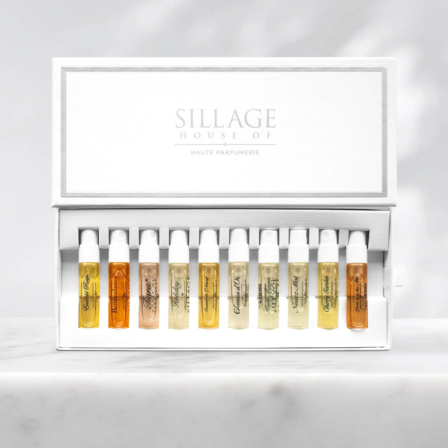 House of Sillage Women's Signature Sample Set 10 x 1.8ml