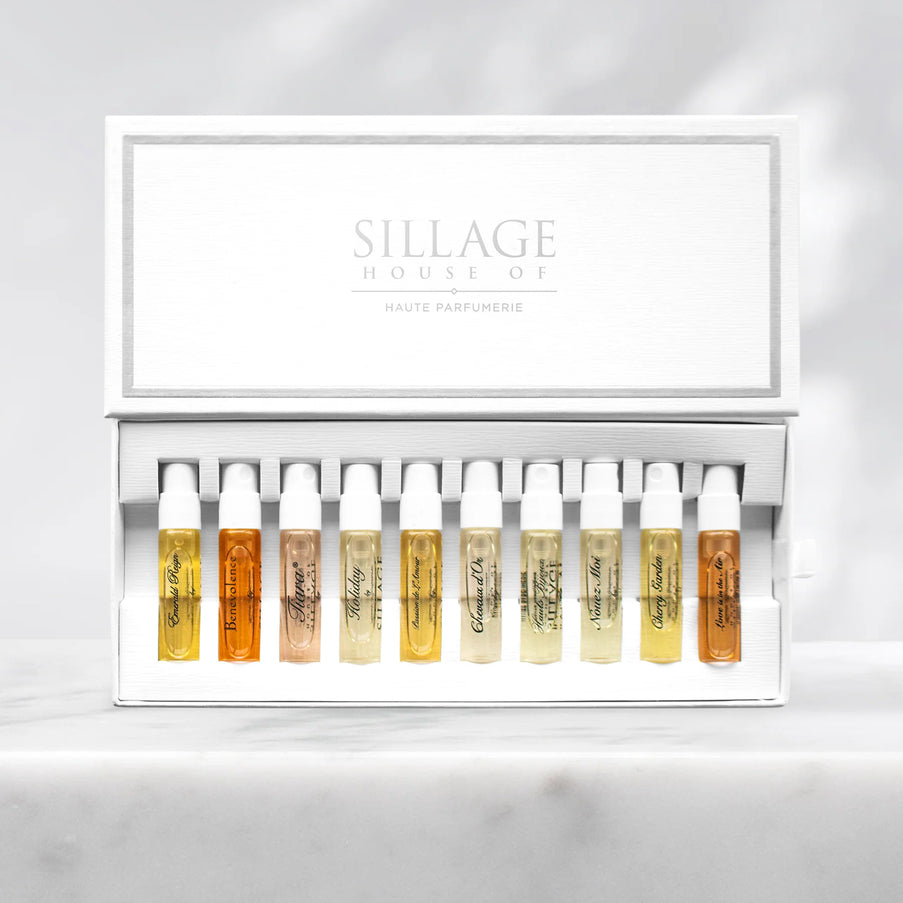 House of Sillage Women's Signature Sample Set 10 x 1.8ml