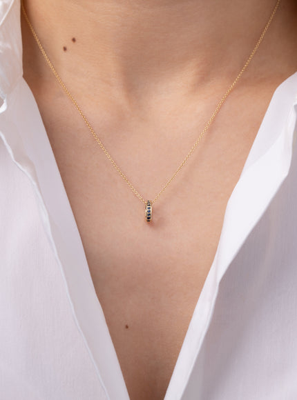 Zoe Lev Sapphire Eternity Heirloom Charm