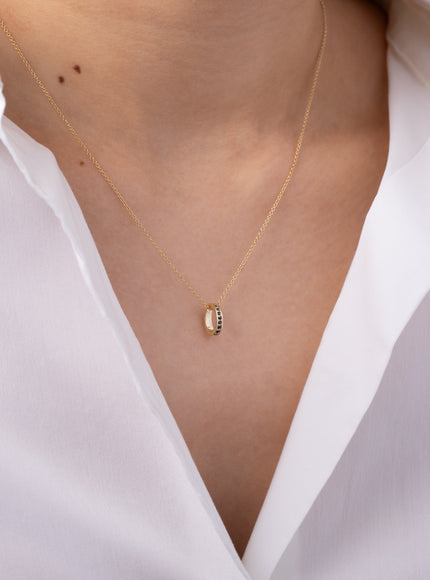Zoe Lev Sapphire Eternity Heirloom Charm