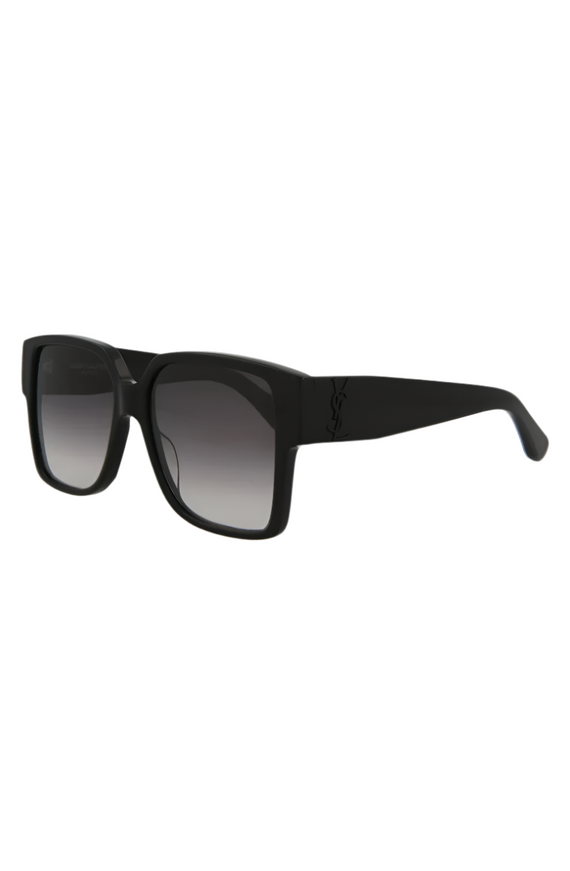 Saint Laurent Square Sunglasses in 55mm – Ellie Belle Saint Laurent Square Sunglasses in 55mm – Ellie Belle