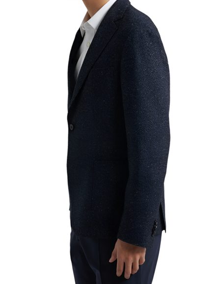 Boss Virgin Wool Blend Herringbone Sport Coat
