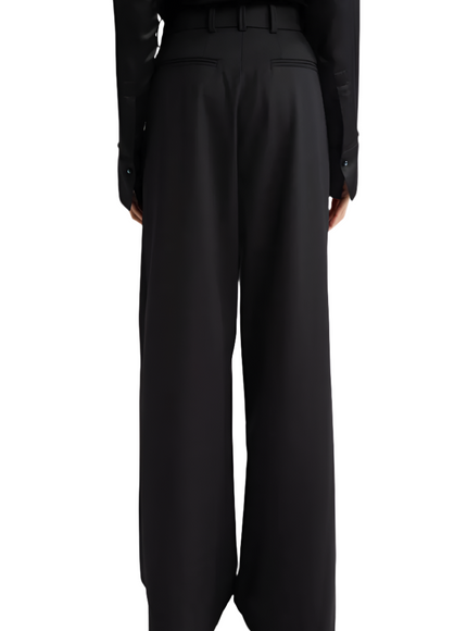 Giambattista Valli Pleated Wide Leg Trousers