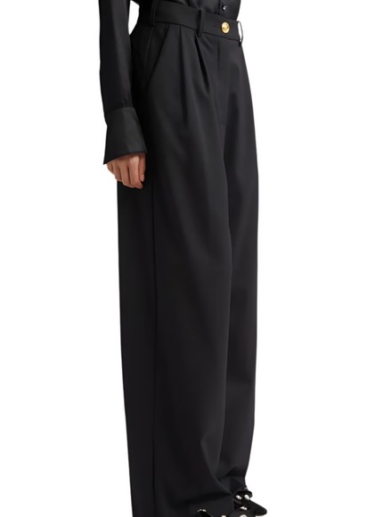 Giambattista Valli Pleated Wide Leg Trousers