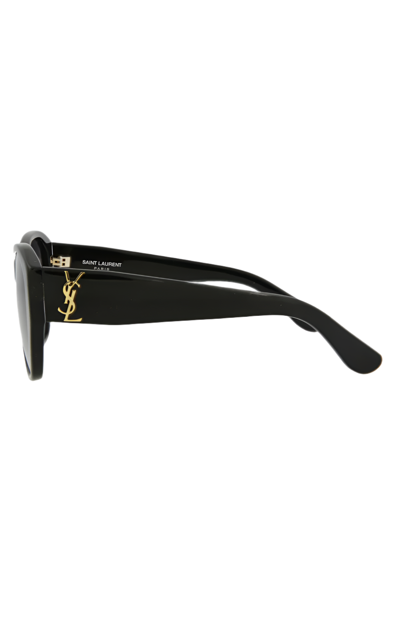Saint Laurent Round Sunglasses in 56mm – Ellie Belle display picture 3