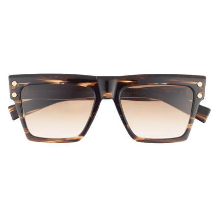 Balmain Novelty 54mm Square Sunglasses